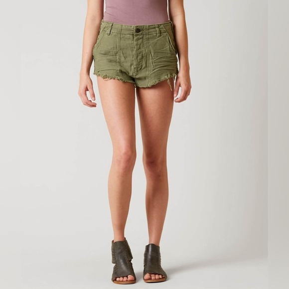 Free People Raw & Patched Shorts size 0 - Picture 1 of 11